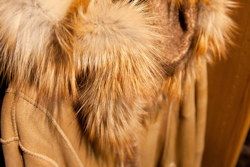 Giacche di pelle con pelliccia